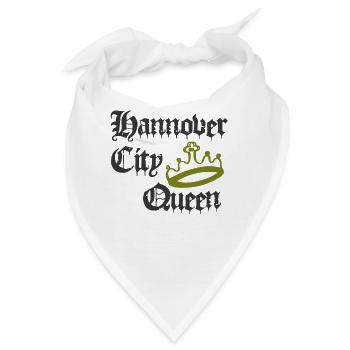 Hannover City Queen - Bandana - Weiß - Vorne