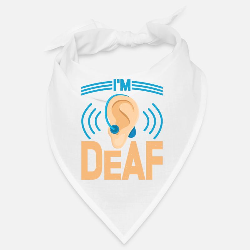 I'm Deaf 35 Bandana