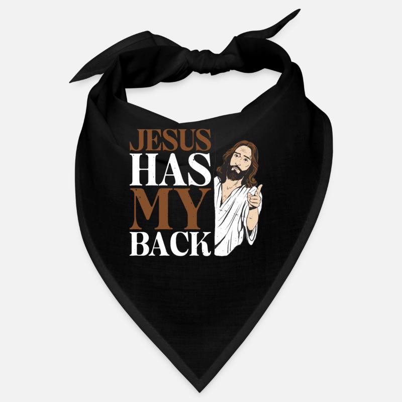 Jesus Has My Back 17 Bandana
