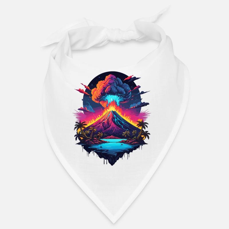 Vulkan Ausbruch Bandana