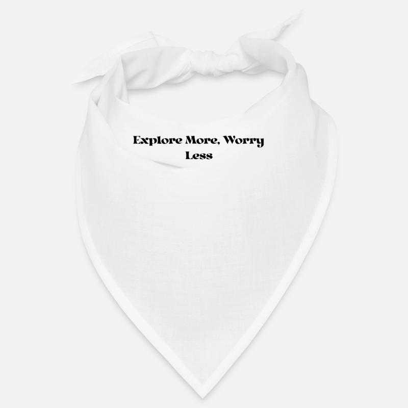 Hiking - Explore More, Worry Less Bandana