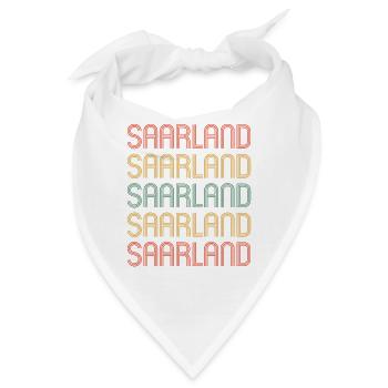 Saarländer Saarländerin Saarland - Bandana - Weiß - Vorne