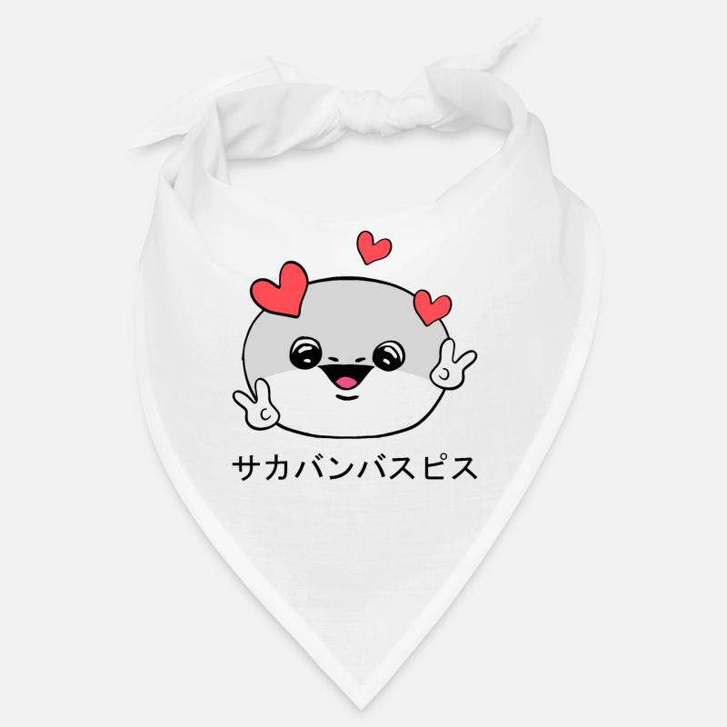 Sacabambaspis Face Fish Meme Japanese Bandana