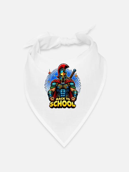 Gladiator School Teacher Of Ancient Rome - Bandana - white