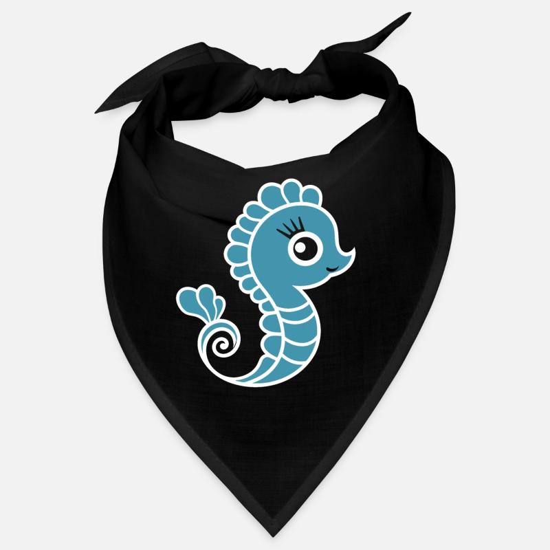 Humor Kleines Seepferdchen Bandana