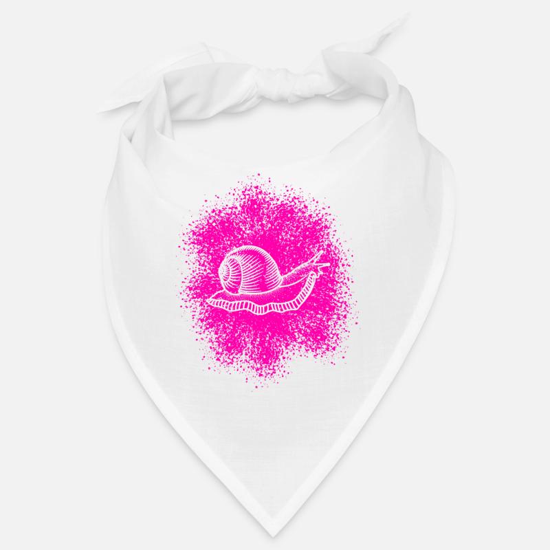 Cute snail with snail shell Bandana
