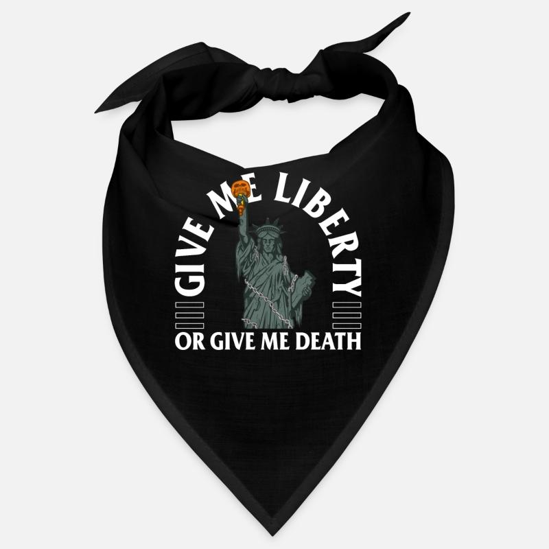Halloween-Shirt, gib mir Freiheit oder gib mir den Tod Bandana