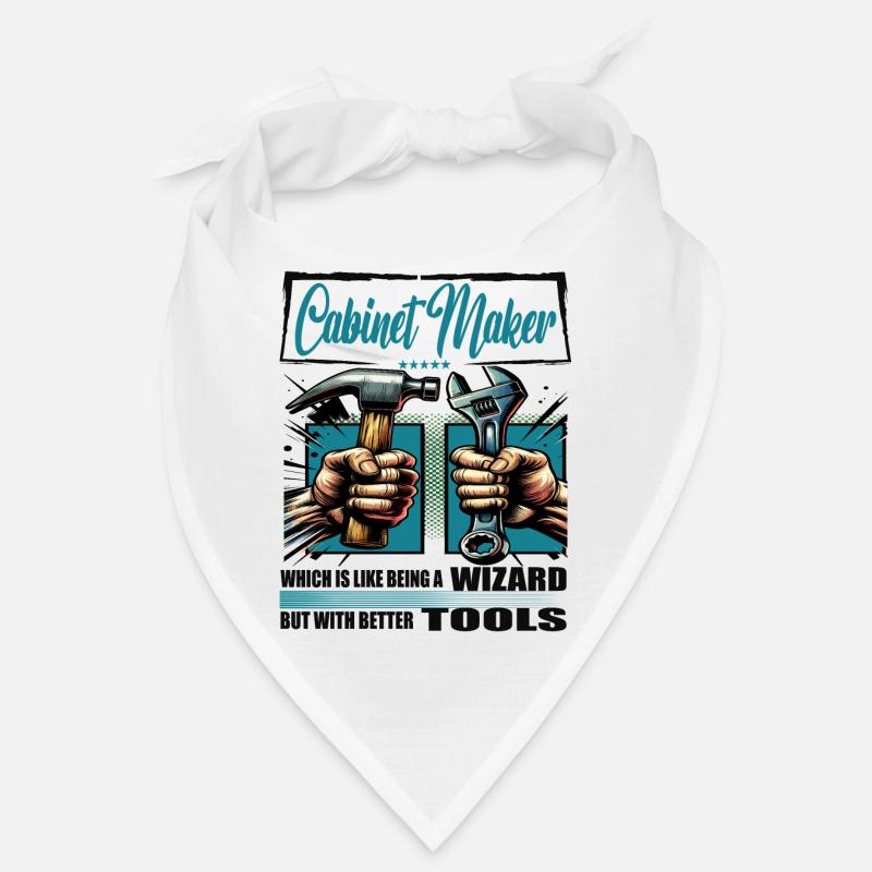 Cabinet maker Profession Saying Worker Bandana