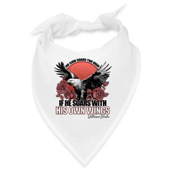 William Blakes Flugdesign - Bandana - Weiß - Vorne