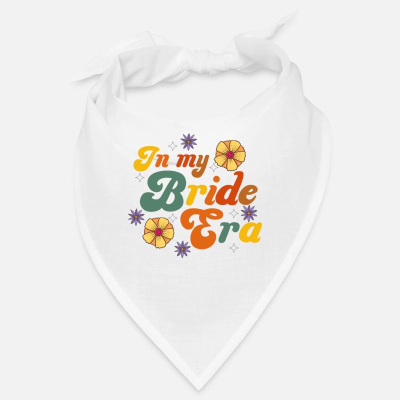 Groovy mariée fête de mariage mariée fleur fleurs Bandana