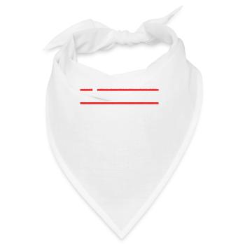 Fränkische Alb - Bandana - Weiß - Vorne