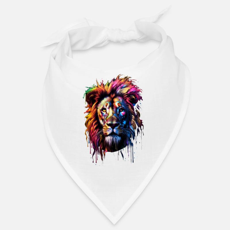 Rainbow Lion Bandana