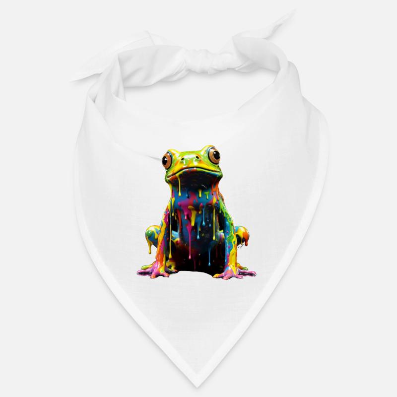 Rainbow Frog Bandana