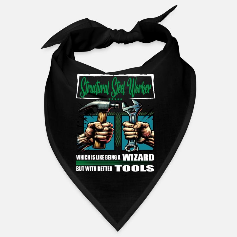 Ouvrier en acier de construction Profession Dire Ouvrier Bandana