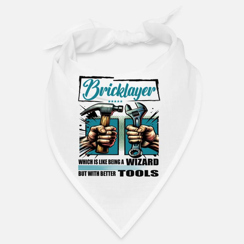 Bricklayer Beruf Spruch Arbeiter Bandana