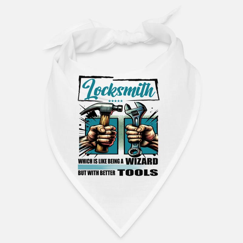 Locksmith Beruf Spruch Arbeiter Bandana