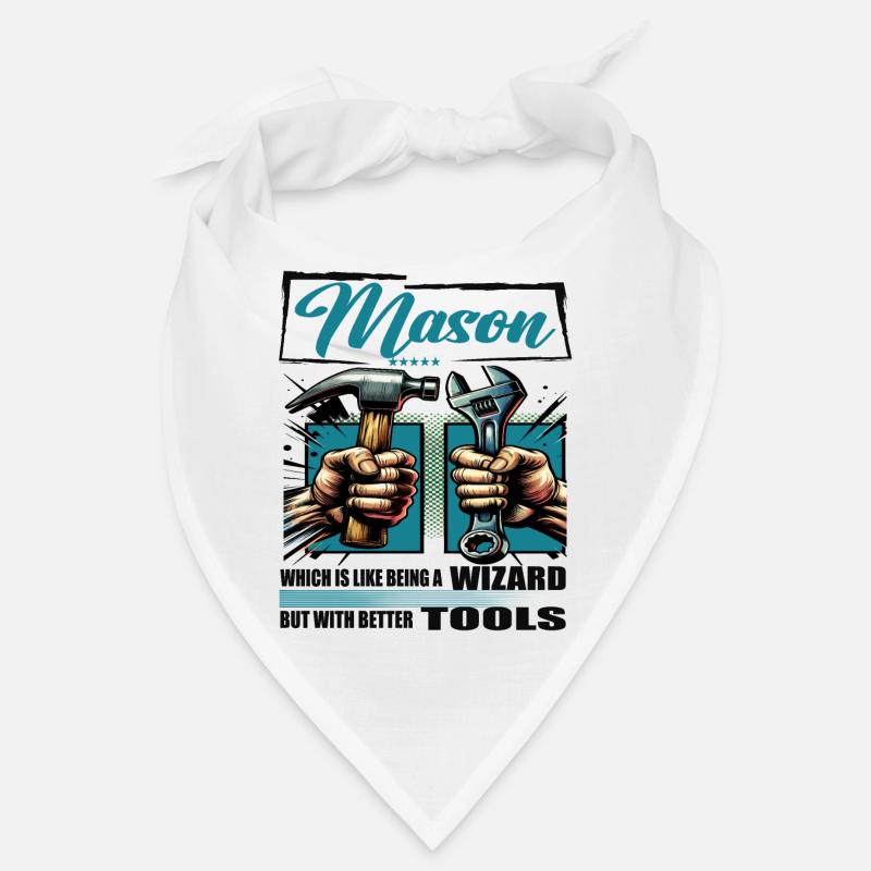 Mason Beruf Spruch Arbeiter Bandana
