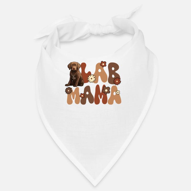 Labrador Retriever Groovy Lab Maman Bandana
