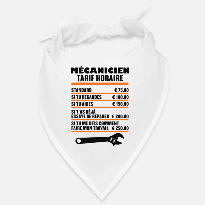 Mécanicien Tarif Horaire Bandana