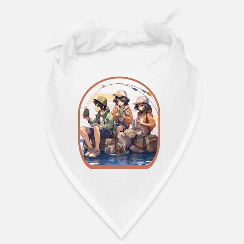 Pêcheurs d’anime attrapent un mignon jeu de thé Boba Bandana