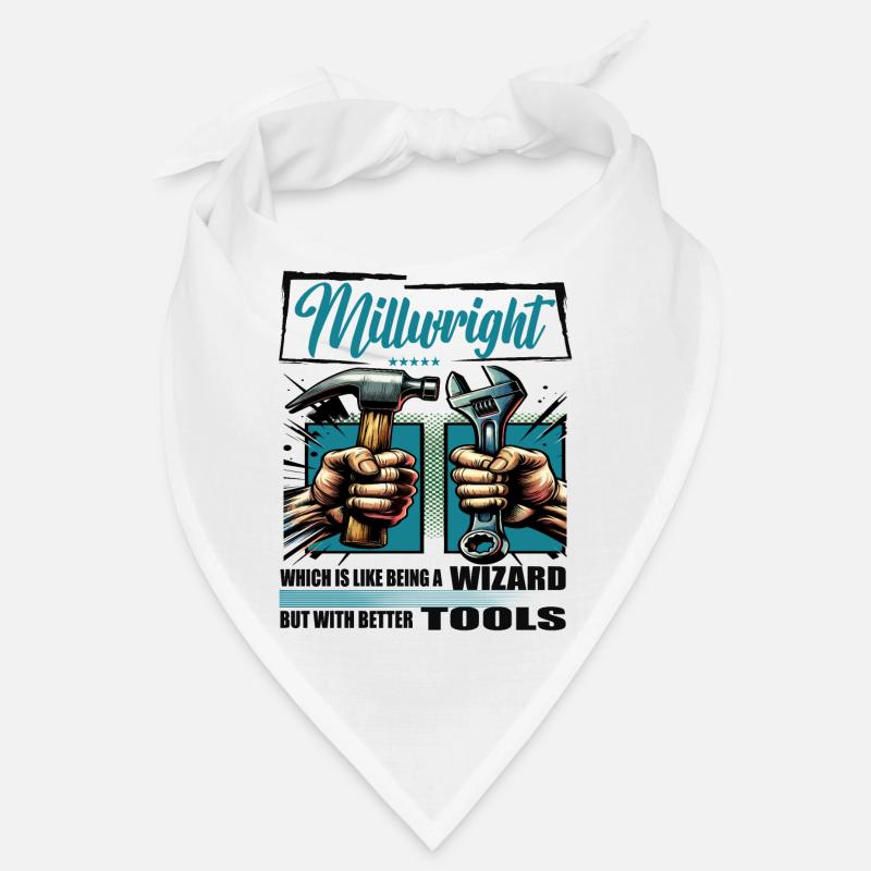Millwright Beruf Spruch Arbeiter Bandana