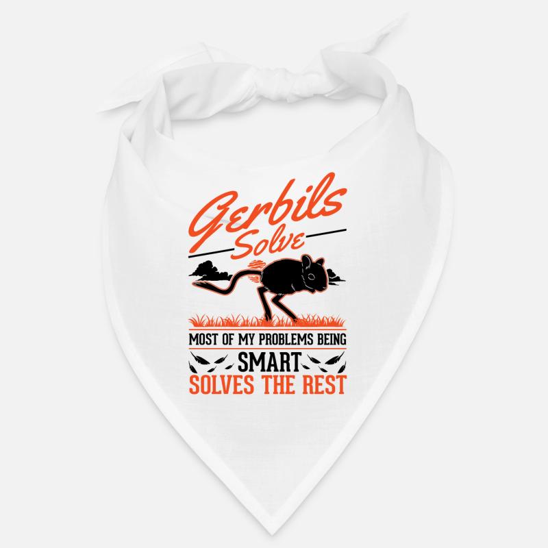 Gerbil Geschenk Mongolische Rennratte Rennmaus Bandana