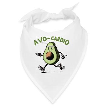 Laufen Avocado, Avo-Cardio - Bandana - Weiß - Vorne
