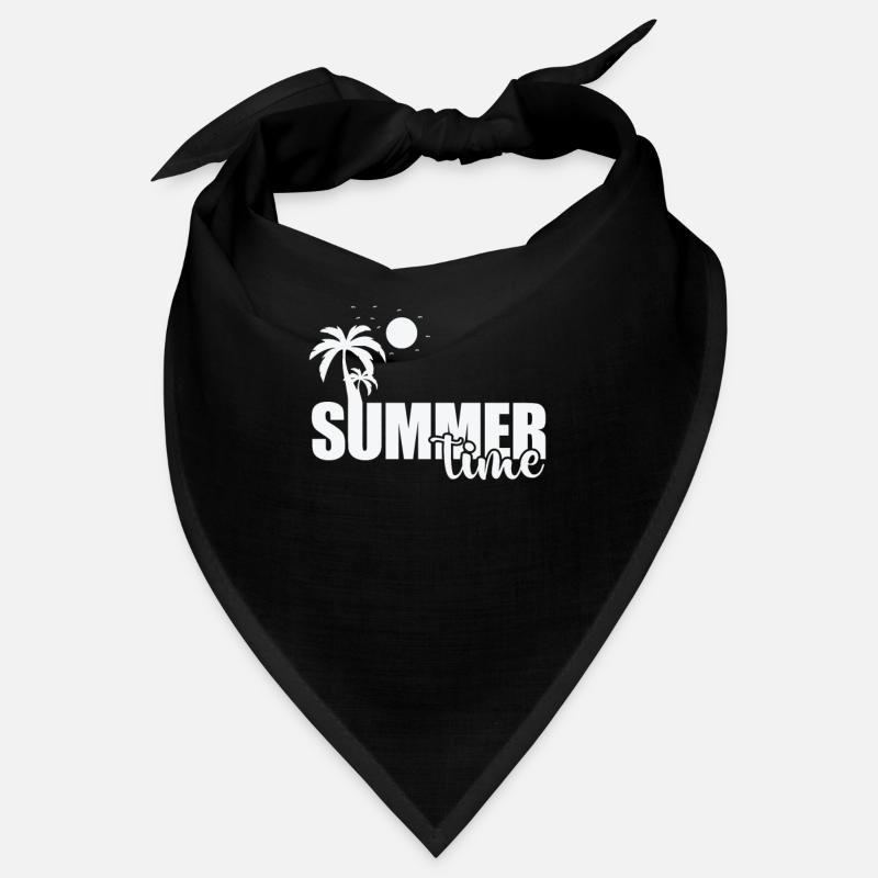 Summer Time Bathing Beach Sun Bandana
