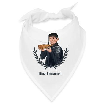 Rieser Grantler // Illustration - Bandana - Weiß - Vorne