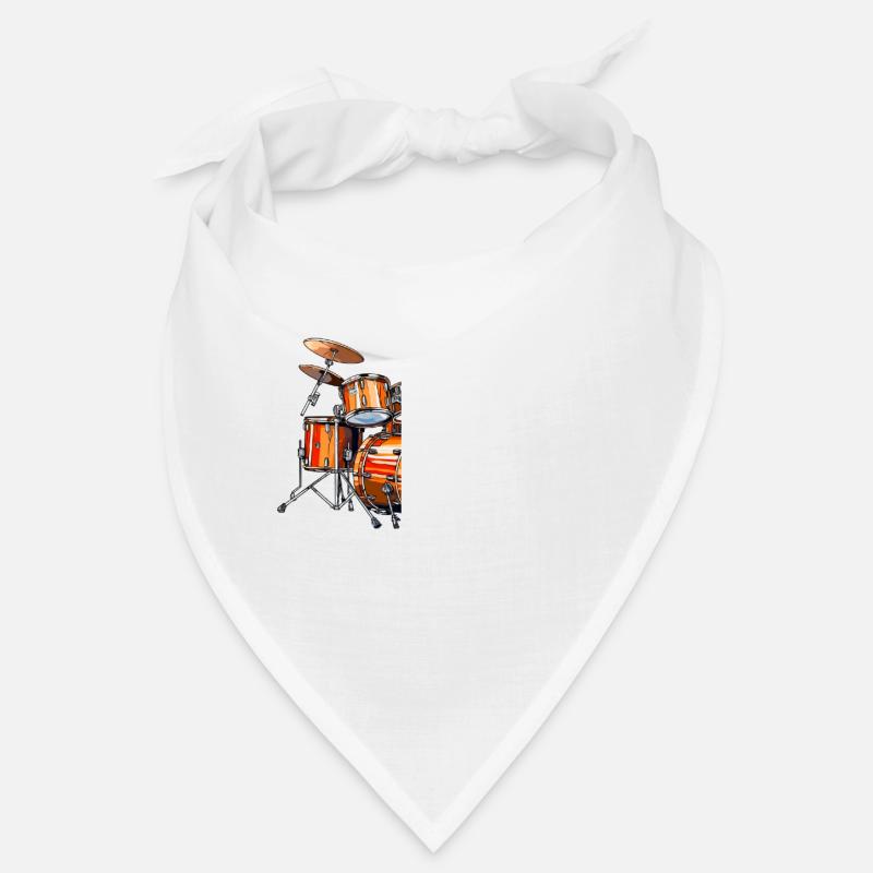 Christian Drummer Drum Player Stick Men Jesus Bandana