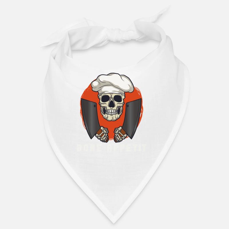 Meat Cutter Butcher Horror Skeleton Gore Bandana