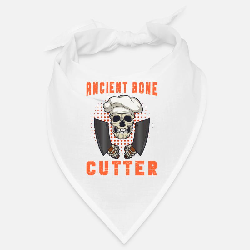 Meat Cutter Butcher Horror Skeleton Gore Bandana
