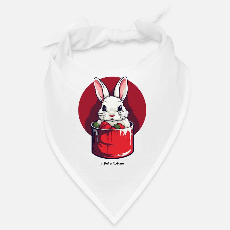 Lapin dans une boîte de conserve Bandana