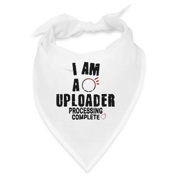 Upload - Bandana - Weiß - Vorne