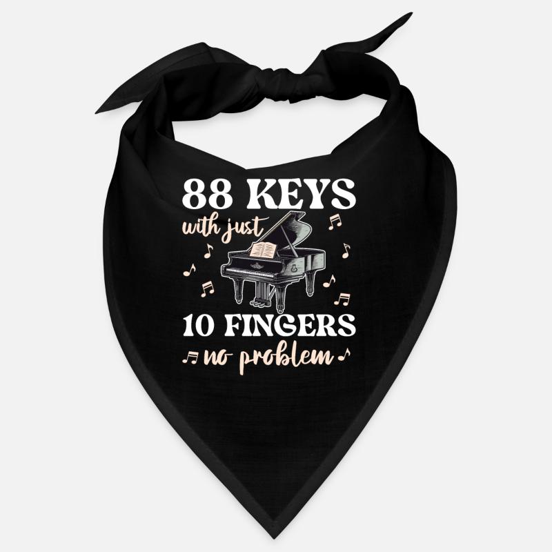 88 Keys With just 10 fingers no problem Bandana