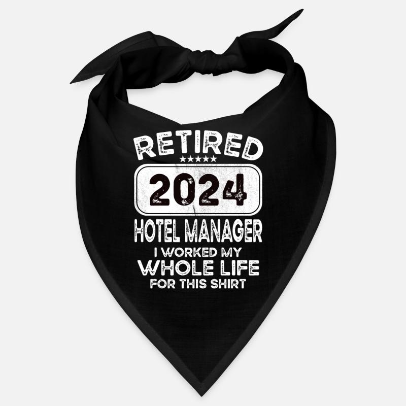 Retired Hotel manager 2024 Bandana
