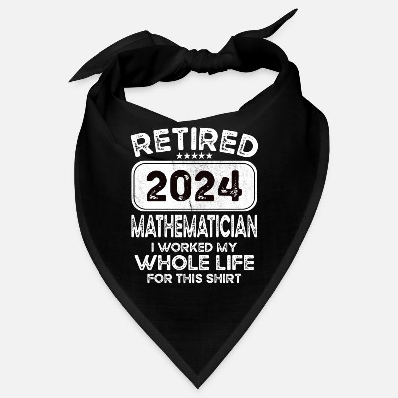 Mathématicien retraité 2024 Bandana