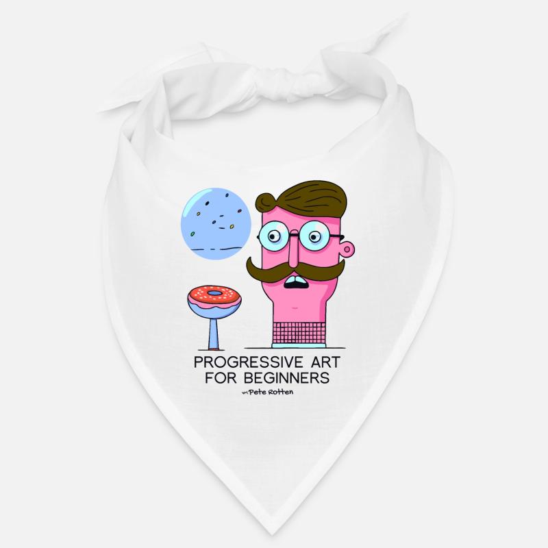 A Sarcastic Art: Progressive for Beginners Bandana