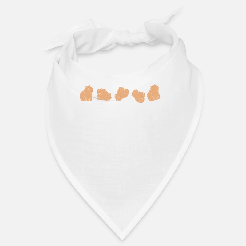 So Rolle Ich Süße Capybara Bandana