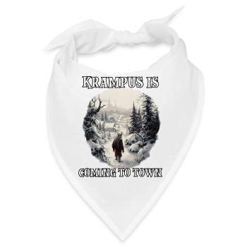Krampus T | Krampus Kostüm | Alternativer - Bandana - Weiß - Vorne