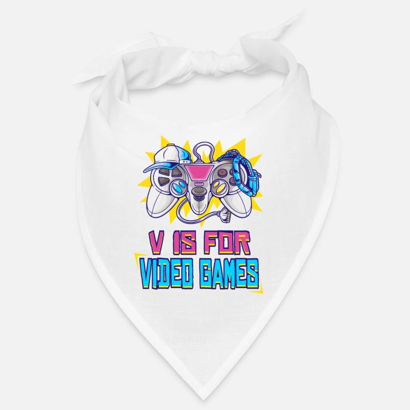 V is for Video Games: Stylisches Controller-Design Bandana