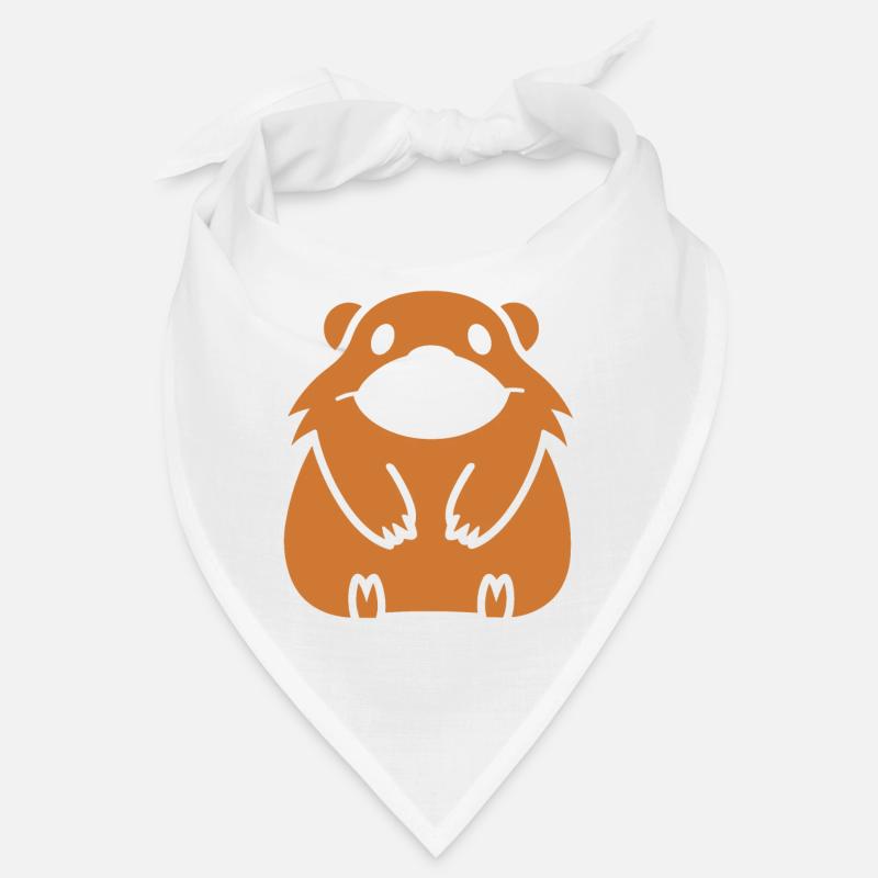 Einfaches Murmeltier Bandana