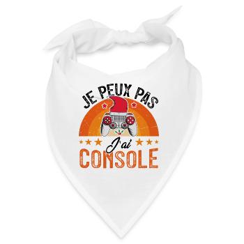 Ich kann nicht trösten, ich tröste - Bandana - Weiß - Vorne