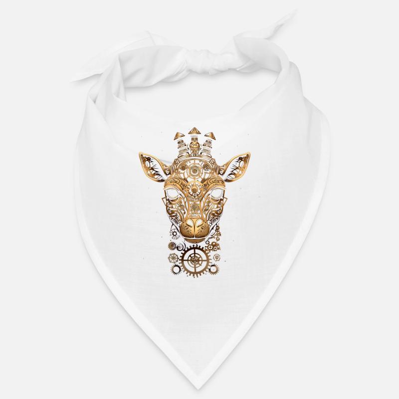 Giraffe Steampunk Tier Geschenk Bandana