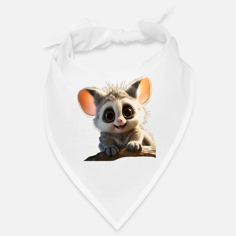 Galago Buschbaby Affen Galagos Affe Süßer Galago Bandana