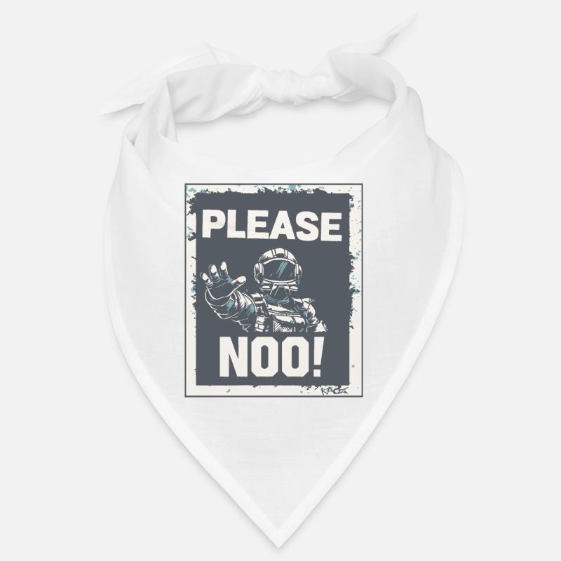 Astronaut Poster: Please Not in Space Bandana