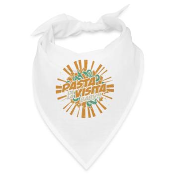Pasta Vista Baby - Bandana - Weiß - Vorne