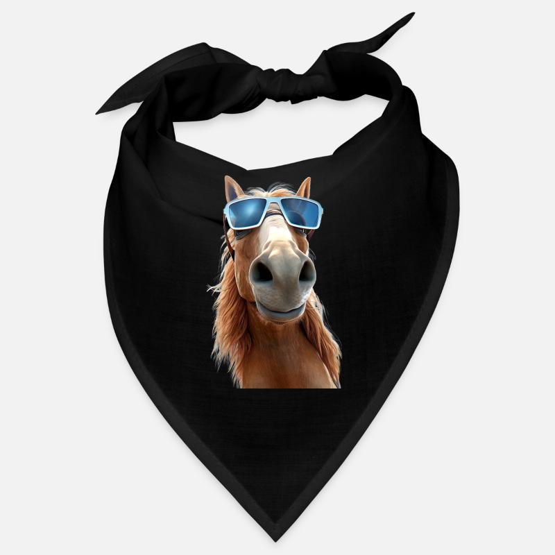Pferd Pferdemädchen Reiterin Pony Stall Pferde Bandana