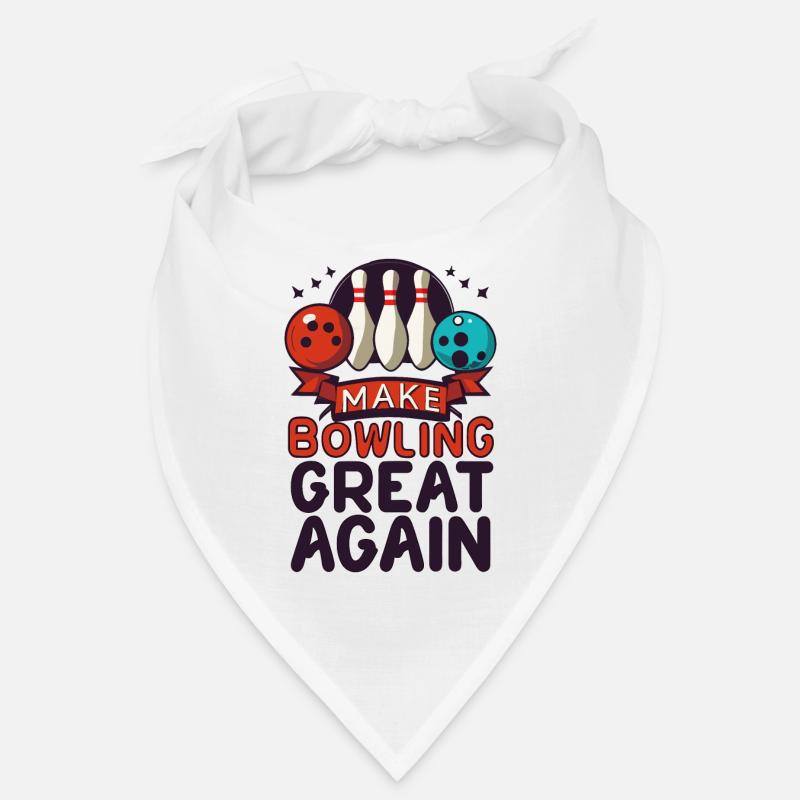 Make Bowling Great Again - Bowling Ball Pin Bandana