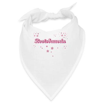 Schiffbauer Abschluss-Geschenk Bootsbauerin - Bandana - Weiß - Vorne